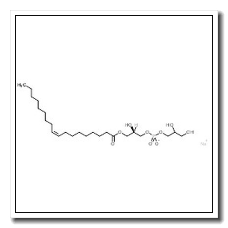 Sodium 2,3-dihydroxypropyl (2R)-2-hydroxy-3-[(9Z)-9-octadecenoyloxy]propyl phosphate CAS 326495-24-3 