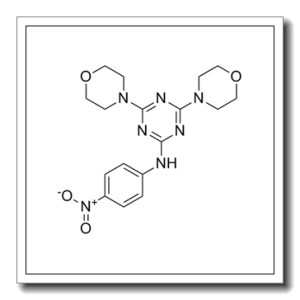 4,6-二-4-吗啉基-N-(4-硝基苯基)-1,3,5-三嗪-2-胺