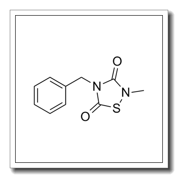 4-benzyl-2-methyl-1,2,4-thiadiazolidine-3,5-dione CAS 327036-89-5