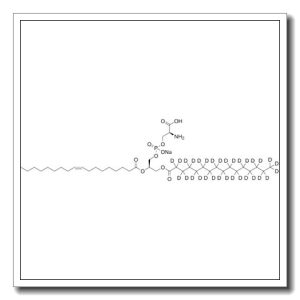 Sodium (2S,8R,18Z)-2-ammonio-8-{[(2H31)hexadecanoyloxy]methyl}-5-oxido-10-oxo-4,6,9-trioxa-5-phosphaheptacos-18-en-1-oate 5-oxide