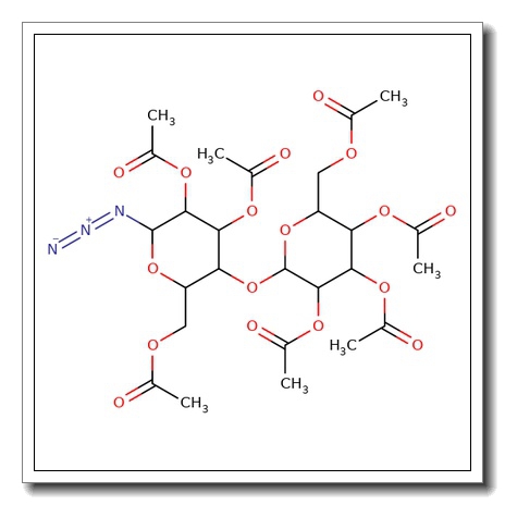 2,3,6,2′,3′,4′,6′-Hepta-O-acetyl-b-D-cellobiosyl azide