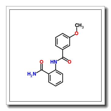 N-(2-carbamoylphenyl)-3-methoxybenzamide
