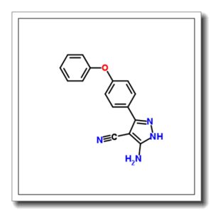 5-氨基-3-(4-苯氧基苯基)-1H-吡唑-4-甲腈