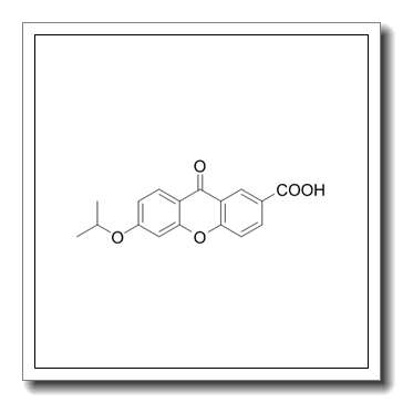 9-oxo-6-propan-2-yloxyxanthene-2-carboxylic acid CAS 33458-93-4