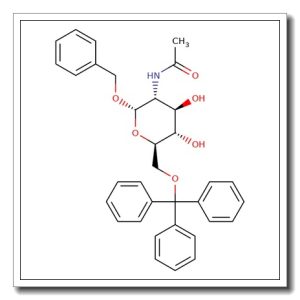 Benzyl 2-acetamido-2-deoxy-6-O-trityl-a-D-glucopyranoside