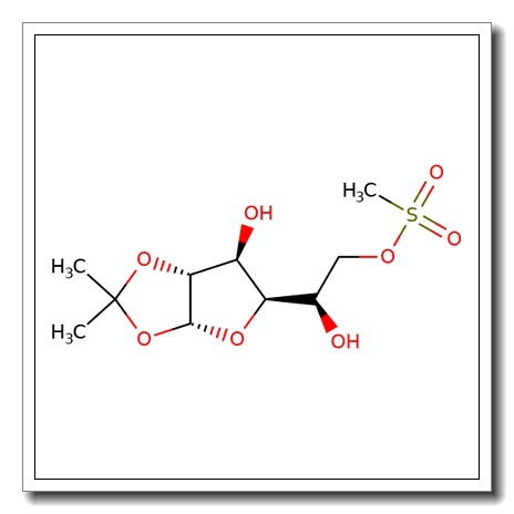1,2,O-Isopropylidene-6-O-methylsulfonyl-a-D-glucofuranose