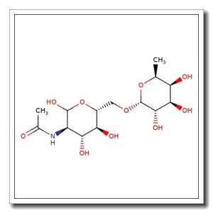 2-Acetamido-2-deoxy-6-O-(a-L-fucopyranosyl)-D-glucopyranose