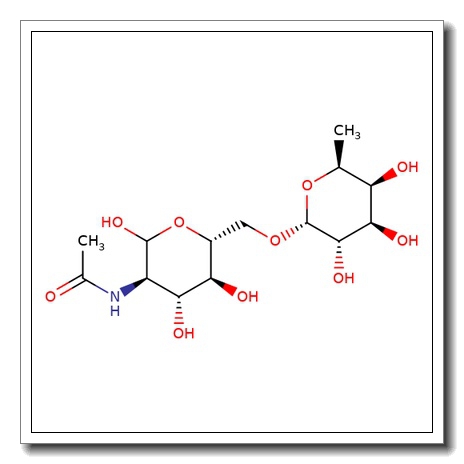 2-Acetamido-2-deoxy-6-O-(a-L-fucopyranosyl)-D-glucopyranose CAS 33639-80-4