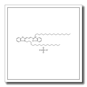 3-十八烷基-2-[3-(3-十八烷基-2(3H)-苯并恶唑-2-亚基)-1-丙烯-1-基]苯并恶唑高氯酸盐