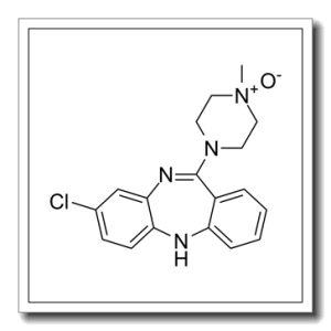 MAJORMETABOLITEOFCLOZAPINE.POSSESSESLITTLEORNOACTIVITYAT5-HTRECEPTORS