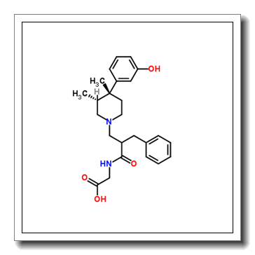 N-{2-Benzyl-3-[(3R,4R)-4-(3-hydroxyphenyl)-3,4-dimethyl-1-piperidinyl]propanoyl}glycine CAS 342639-02-5