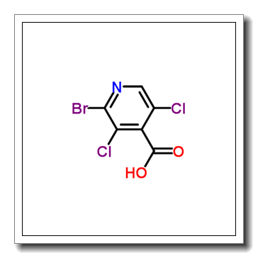 2-bromo-3,5-dichloropyridine-4-carboxylic acid CAS 343781-56-6