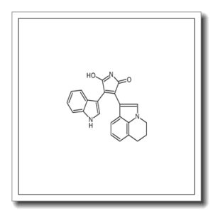 3-(5,6-Dihydro-4H-pyrrolo[3,2,1-ij]quinolin-1-yl)-4-(1H-indol-3-y l)-1H-pyrrole-2,5-dione