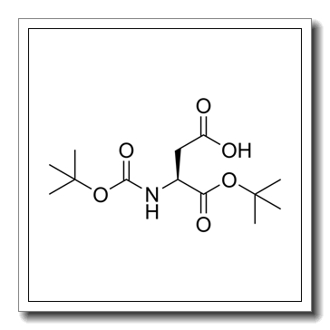 (3S)-4-[(2-methylpropan-2-yl)oxy]-3-[(2-methylpropan-2-yl)oxycarbonylamino]-4-oxobutanoic acid CAS 34582-32-6