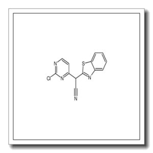 1,3-Benzothiazol-2-yl(2-chloro-4-pyrimidinyl)acetonitrile