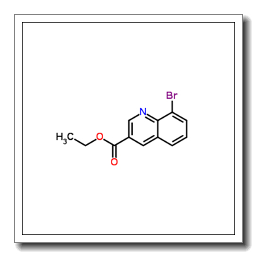 ethyl 8-bromoquinoline-3-carboxylate CAS 347146-14-9