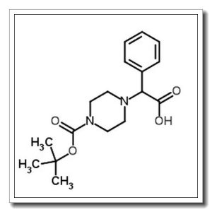 2-(4-叔丁氧基甲酰基哌嗪基)-2-苯乙酸