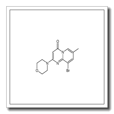 9-bromo-7-methyl-2-morpholin-4-ylpyrido[1,2-a]pyrimidin-4-one CAS 351002-16-9
