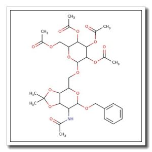 2-(Acetylamino)-1-O-benzyl-2-deoxy-3,4-O-isopropylidene-6-O-(2,3,4,6-tetra-O-acetyl-b-D-galactopyranosyl)-D-galactopyranoside