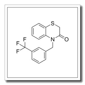 4-[3-(三氟甲基)苄基]-2H-14-苯并噻嗪-3(4h)-酮