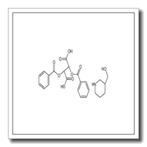 (2R,3R)-2,3-Bis(benzoyloxy)succinic acid-(3S)-3-piperidinylmeth anol (1:1)
