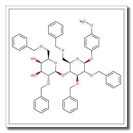 4-Methoxyphenyl 2,3,6-tri-O-benzyl-4-O-(2,6-di-O-benzyl-b-D-galactopyranosyl)-b-D-glucopyranoside CAS 358681-61-5
