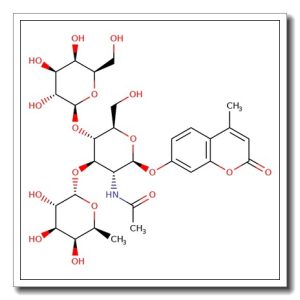 Lewis X trisaccharide 4-methylumbelliferyl glycoside