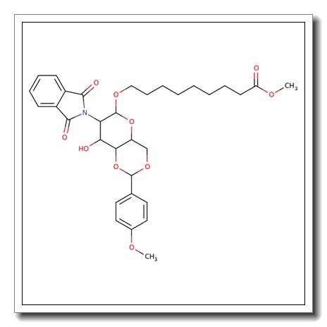 8-Methoxycarbonyloctyl 2-deoxy-4,6-O-(4-methoxybenzylidene)-2-phthalimido-b-D-glucopyranoside CAS 359436-88-7