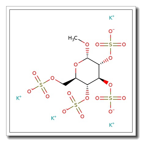 Methyl α-D-glucopyranoside 2,3,4,6-tetrasulfate potassium