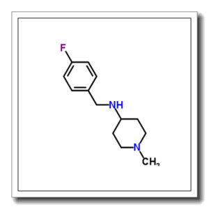 N-(4-氟苄基)-1-甲基哌啶-4-胺