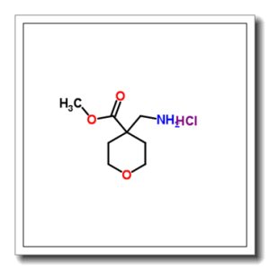 Methyl 4-(aminomethyl)tetrahydro-2H-pyran-4-carboxylate hydrochloride (1:1)