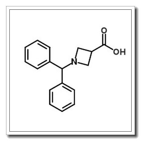 1-二苯甲基氮杂环丁烷-3-甲酸