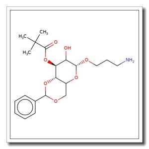 3-Aminopropyl 4,6-O-benzylidene-3-O-pivaloyl-b-D-galactopyranoside