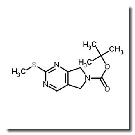 tert-butyl 2-methylsulfanyl-5,7-dihydropyrrolo[3,4-d]pyrimidine-6-carboxylate CAS 365996-86-7 
