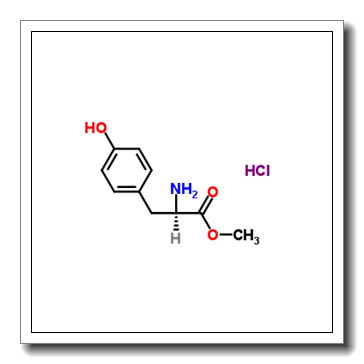 methyl (2R)-2-amino-3-(4-hydroxyphenyl)propanoate,hydrochloride CAS 3728-20-9