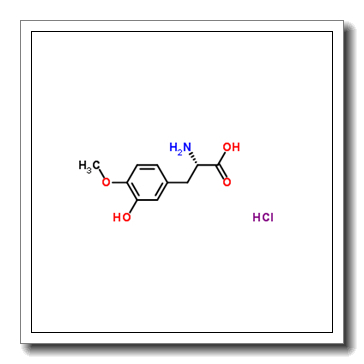 3-Hydroxy-O-methyl-L-tyrosine hydrochloride (1:1)