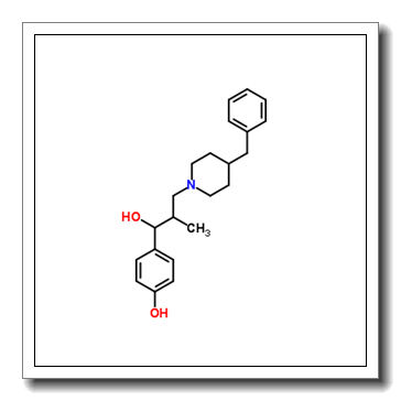 4-[3-(4-Benzyl-1-piperidinyl)-1-hydroxy-2-methylpropyl]phenol