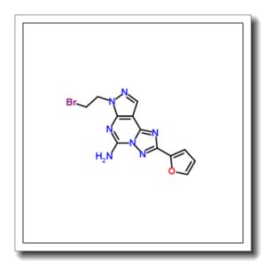 7-(2-Bromoethyl)-2-(2-furyl)-7H-pyrazolo[4,3-e][1,2,4]triazolo[1,5-c]pyrimidin-5-amine