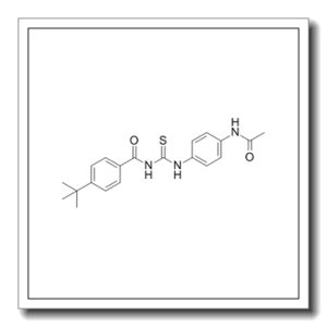 N-[[[4-(乙酰氨基)苯基]氨基]硫代甲酰]-4-叔丁基苯甲酰胺
