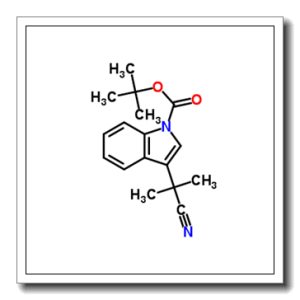 3-(1-氰基-1-甲基乙基)-1H-吲哚-1-甲酸叔丁酯
