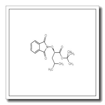 Pentanoic acid, 2-[(1,3-dihydro-1,3-dioxo-2H-isoindol-2-yl)oxy]-4-methyl-, 1,1-dimethylethyl ester, (2R) CAS 380886-35-1