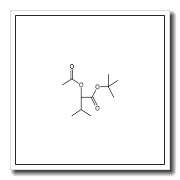 2-Methyl-2-propanyl (2S)-2-acetoxy-3-methylbutanoate