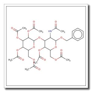 Benzyl 2-acetamido-4,6-di-O-acetyl-3-O-(2,3,4,6-tetra-O-acetyl-b-D-galactosyl)-2-deoxy-a-D-galactopyranoside