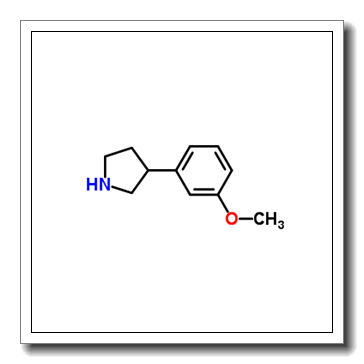 3-(3-methoxyphenyl)pyrrolidine CAS 38175-35-8