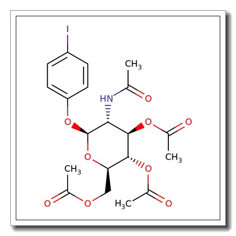 4-Iodophenyl 2-acetamido-3,4,6-tri-O-acetyl-2-deoxy-b-D-glucopyranoside CAS 38229-75-3