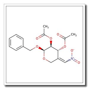 Benzyl 2,3-di-O-acetyl-4-deoxy-4-C-nitromethylene-b-D-arabinopyranoside