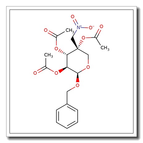 Benzyl 2,3,4-tri-O-acetyl-4-nitromethyl-b-D-arabinopyranose