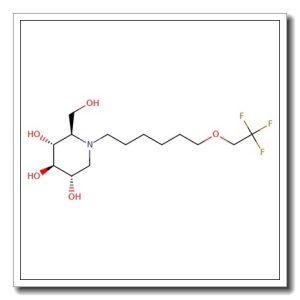 N-(7-Oxa-9,9,9-trifluorononyl)deoxynojirimycin