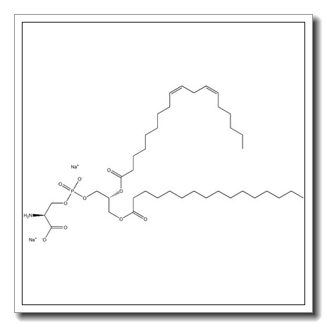 1-palMitoyl-2-linoleoyl-sn-glycero-3-phospho-L-serine (sodiuM salt) CAS 384833-20-9 