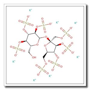 Sucrose heptasulfate potassium